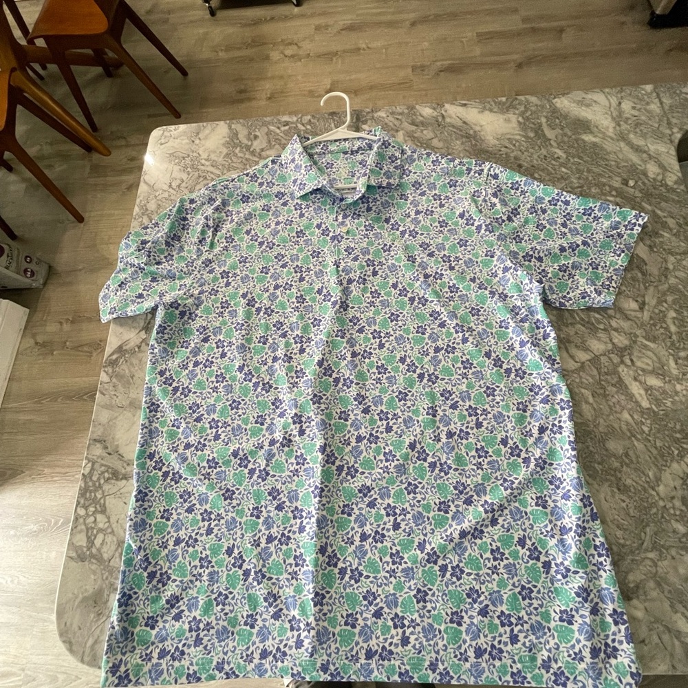 Like new rhoback floral polo shirt golf xxl taylormade Titleist callaway